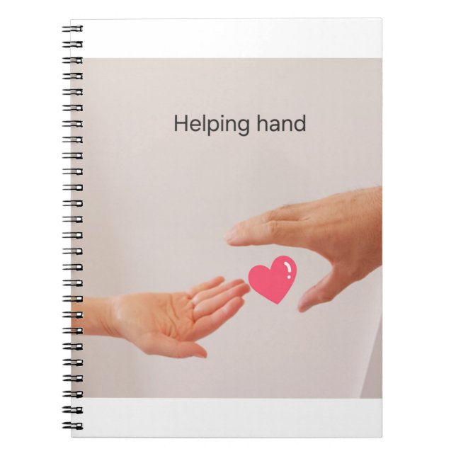 Cuaderno Ayuda para el bloc de notas a mano (Frente)