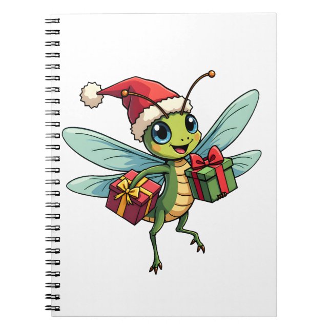 Cuaderno Ayudante de la libélula de Santa (Frente)