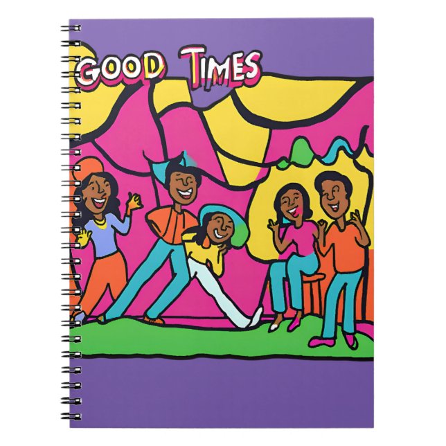 Cuaderno Ayude a pasar los buenos tiempos (Frente)