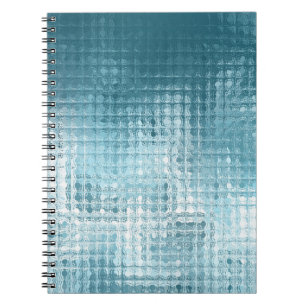 Cuaderno Azul abstracto elegante: hermoso fondo