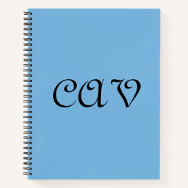 Cuaderno Azul Aciano 