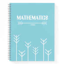 Cuaderno azul adorable