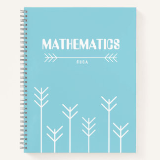 Cuaderno azul adorable