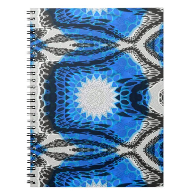 Cuaderno Azul atómico (Frente)