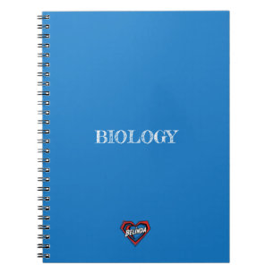 Cuaderno Azul Belinda Heart