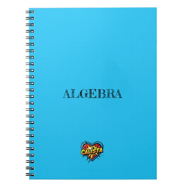 Cuaderno Azul Calista Heart (Frente)