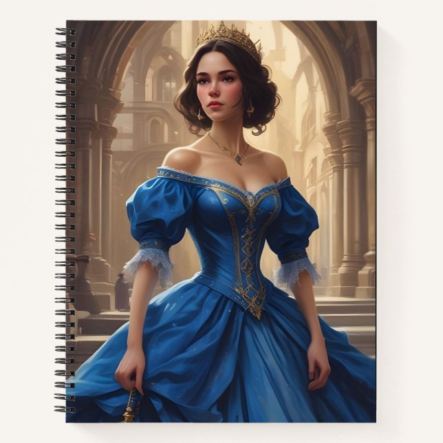 Cuaderno Azul Celestial (Anverso)