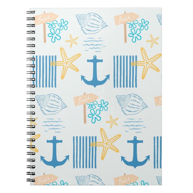 Cuaderno Azul costero (Frente)