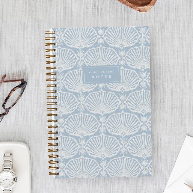 Cuaderno Azul Costero Claro | Deco Fans Personalizado (Subido por el creador)