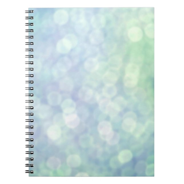 Cuaderno azul de Bokeh (Frente)