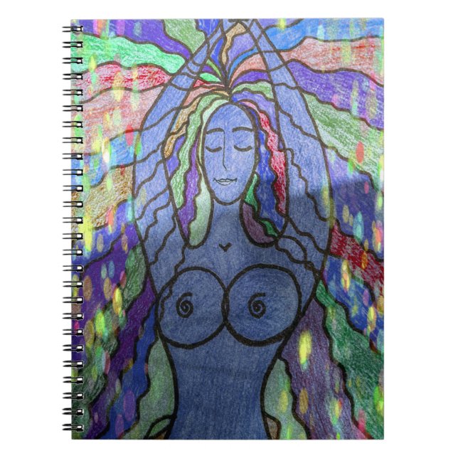 Cuaderno Azul de creación (Frente)