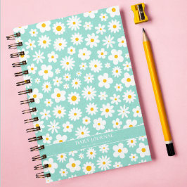 Cuaderno Azul de huevo de Robin Daisy, moderno y plano