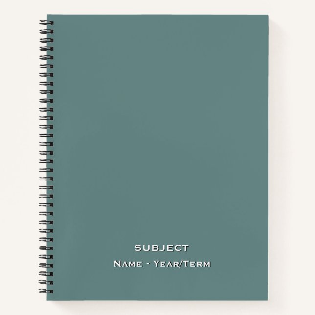 Cuaderno Azul de humo (Anverso)