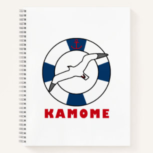 Cuaderno Azul de la Marina de los Anillos de Gaviota y Nata