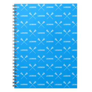 Cuaderno azul de los palillos de LaCrosse