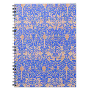 Cuaderno azul de Nouveau del arte de William