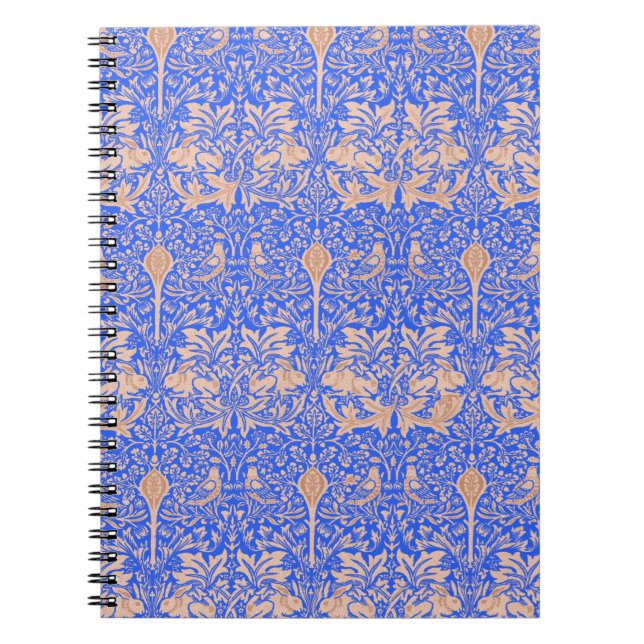 Cuaderno azul de Nouveau del arte de William (Frente)