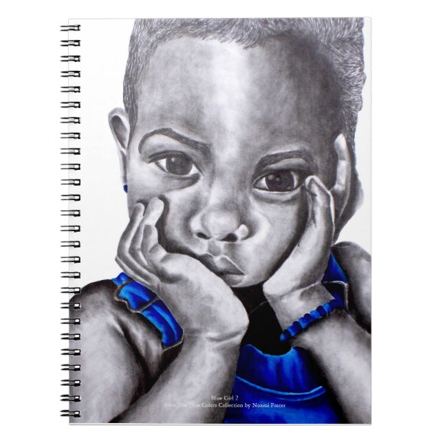 Cuaderno azul del chica 2 (Frente)