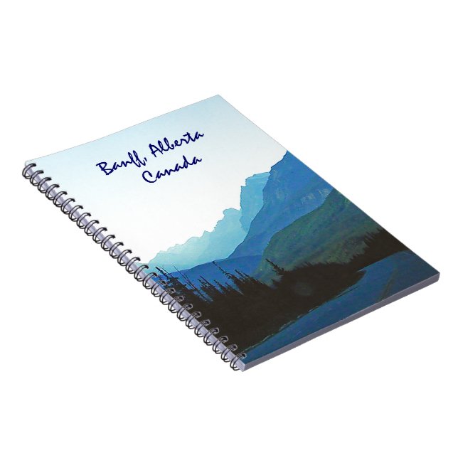 Cuaderno Azul del jaspe de Banff (Lado Derecho)