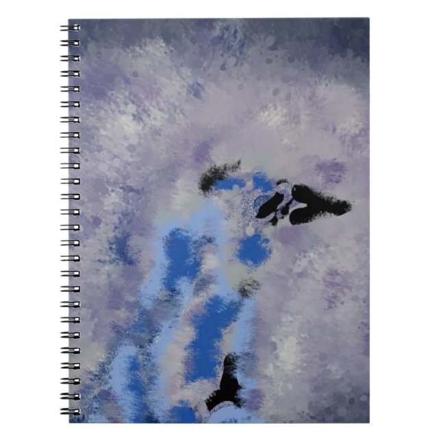 Cuaderno azul del pájaro (Frente)