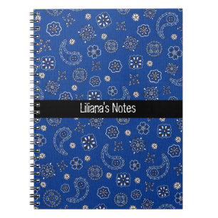 Cuaderno azul del pañuelo