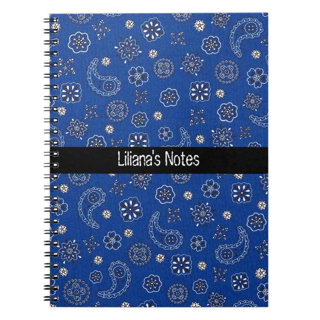 Cuaderno azul del pañuelo (Frente)