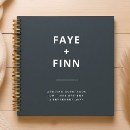 Cuaderno Azul Dusky | Invitado Minimalista escandinavo