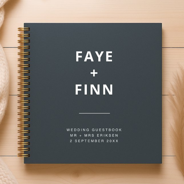 Cuaderno Azul Dusky | Invitado Minimalista escandinavo (Subido por el creador)