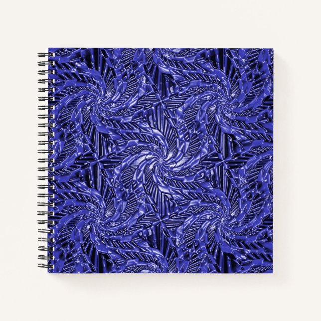 Cuaderno Azul eléctrico...... (Anverso)