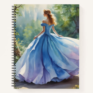 Cuaderno Azul en el Bosque