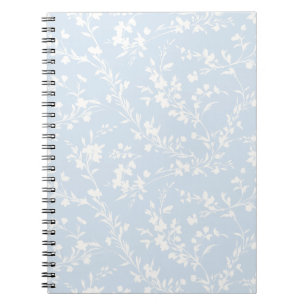 Cuaderno azul en polvo Spring Sprigs Neutral