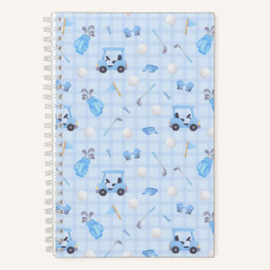 Cuaderno Azul Golf