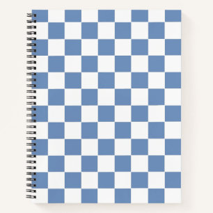 Cuaderno Azul/Gris y blanco controlados
