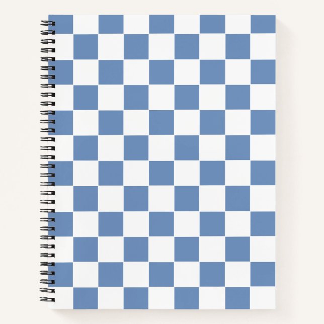 Cuaderno Azul/Gris y blanco controlados (Anverso)
