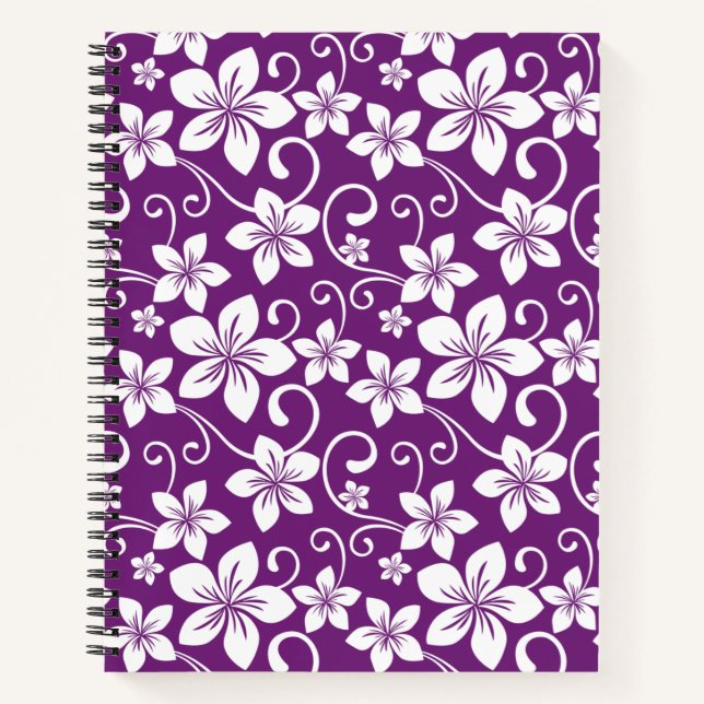 CUADERNO AZUL HAWAII (PLUM) (Anverso)