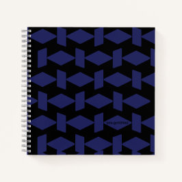 Cuaderno Azul marino y negro, tú puedes para mujeres de tec