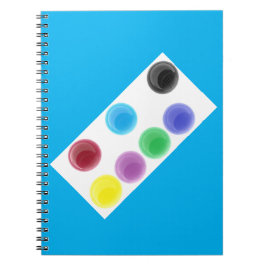 Cuaderno Azul-negro-rojo