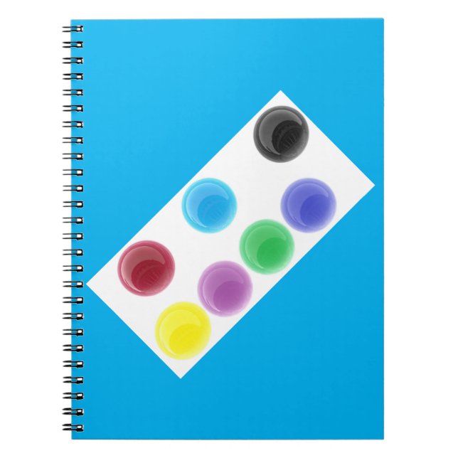 Cuaderno Azul-negro-rojo (Frente)