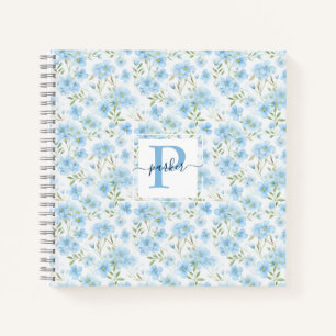 Cuaderno Azul Olvídame No Flores