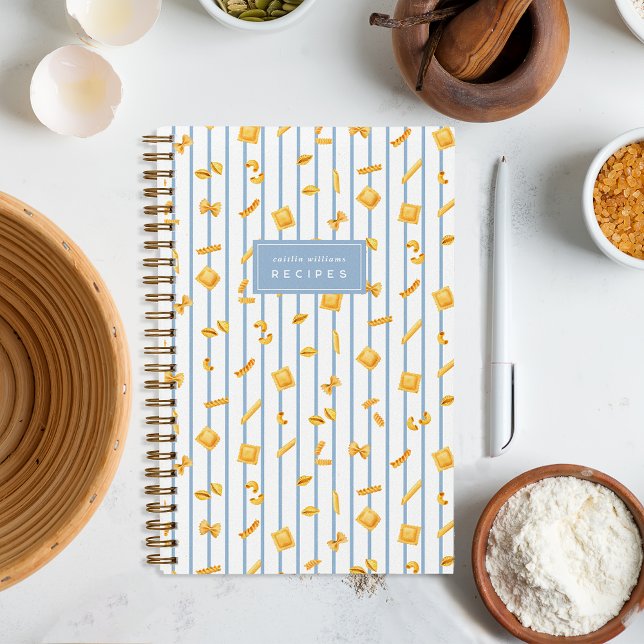 Cuaderno Azul Polvoriento | Formas de Pasta Receta Personal (Subido por el creador)