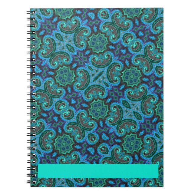 Cuaderno Azul profundo (Frente)
