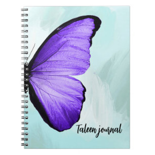 CUADERNO AZUL PURPLE DE LA FLECHA ANTERIOR