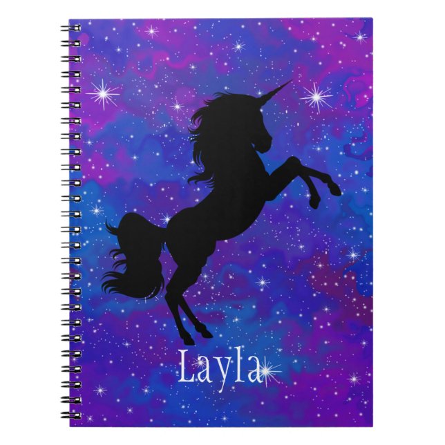 Cuaderno azul/púrpura conocido de encargo del (Frente)