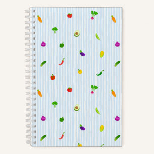 Cuaderno Azul Vegetal