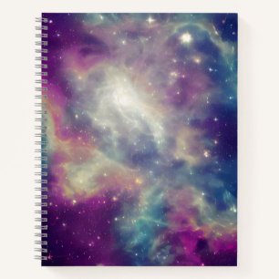 Cuaderno Azul Violeta Verde azulado Vía Láctea