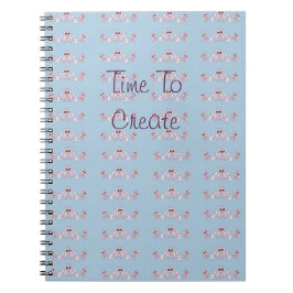 Cuaderno Azul y arándano