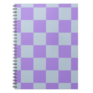 Cuaderno Azul y lavanda suaves y bajo control