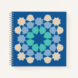 Cuaderno Azulejo de Tranquilidad Turquesa