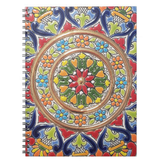 Cuaderno Azulejo Español Vintage Personalizable