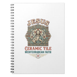 Cuaderno Azulejo Jesús Fe Mediterránea Jesús Arte Cerámico